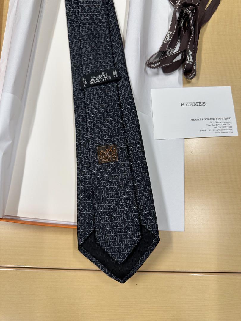 美品•箱付き】エルメス ネクタイ 高級 ハイブランド 小物