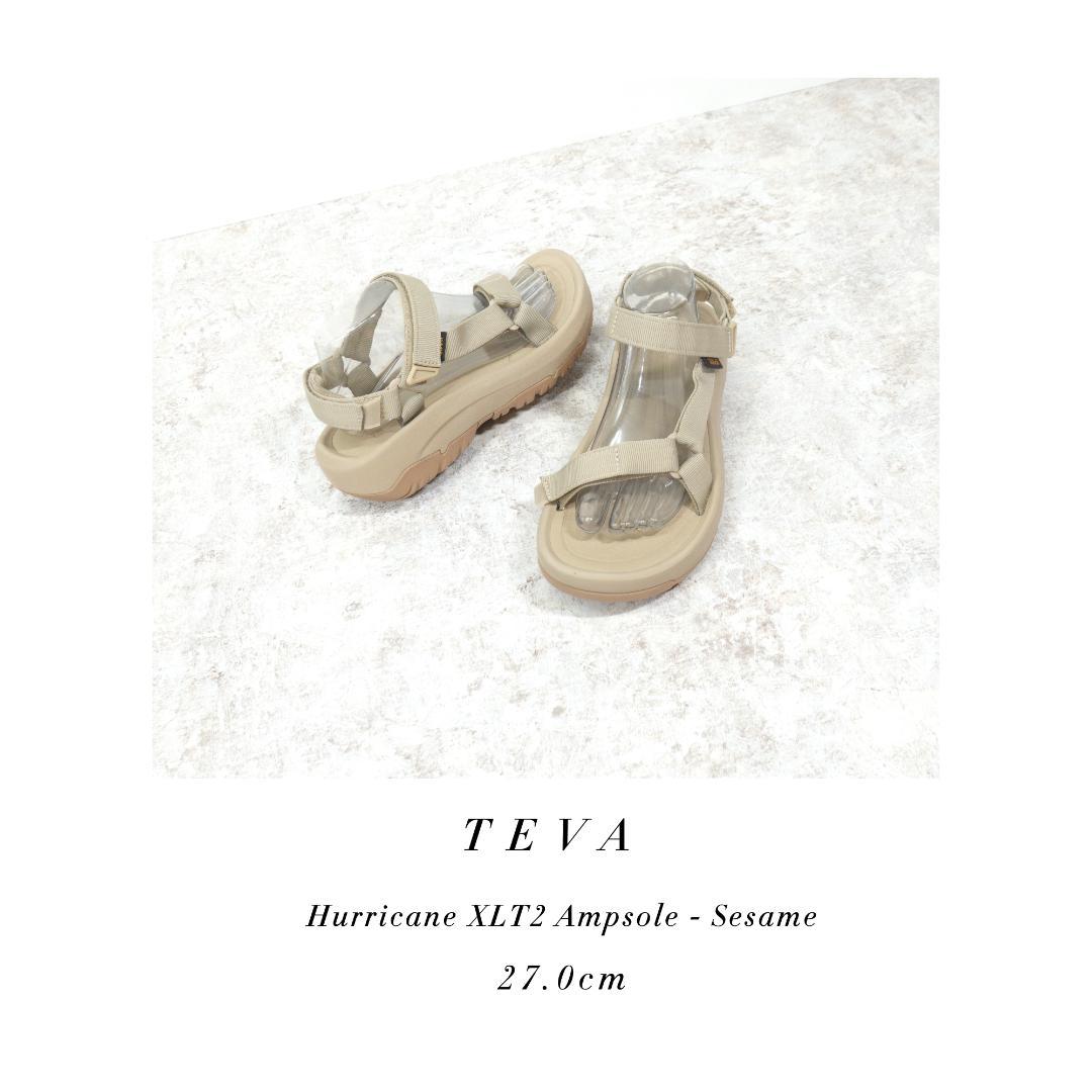 【お得】テバ　ハリケーンXLT2 アンプソール　セサミ　ベージュ　24cm 7 ハリケーン TEVA W HURRICANE XLT2 AMPSOLE 