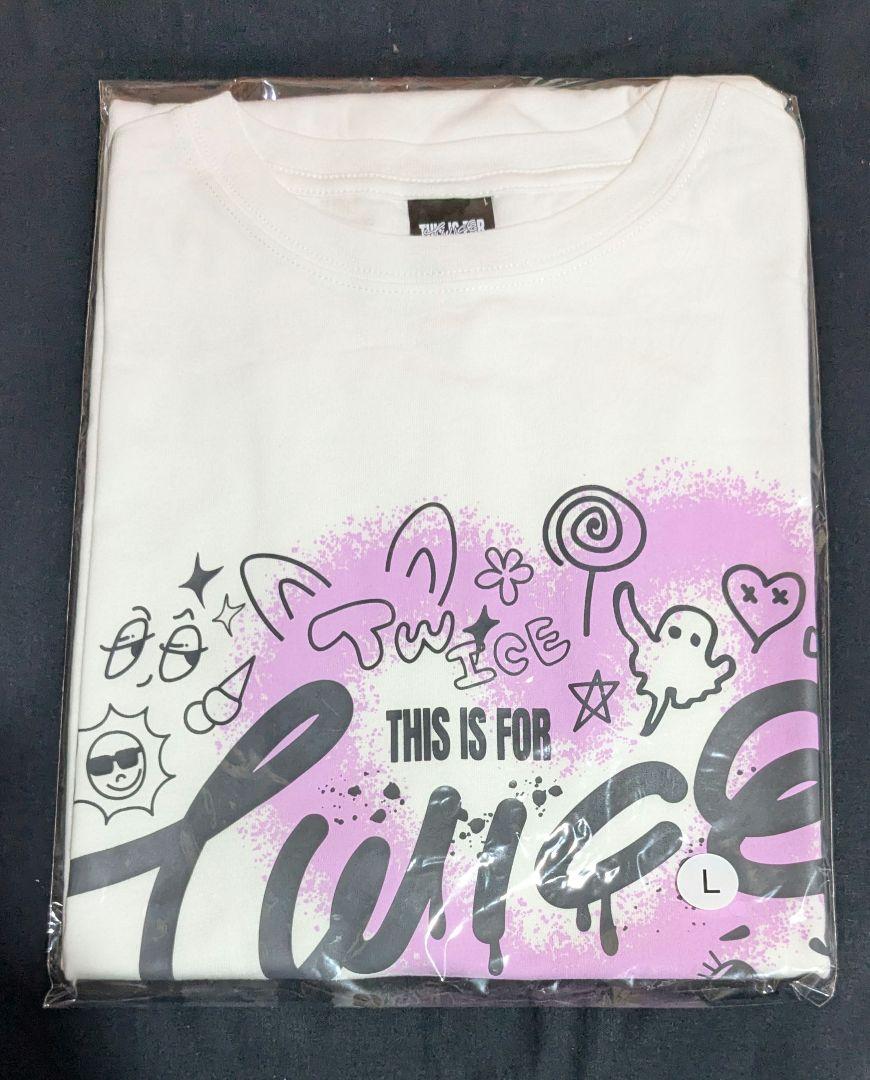 TWICE THIS IS FOR Tシャツ 白 ホワイト L サイズ - メルカリ