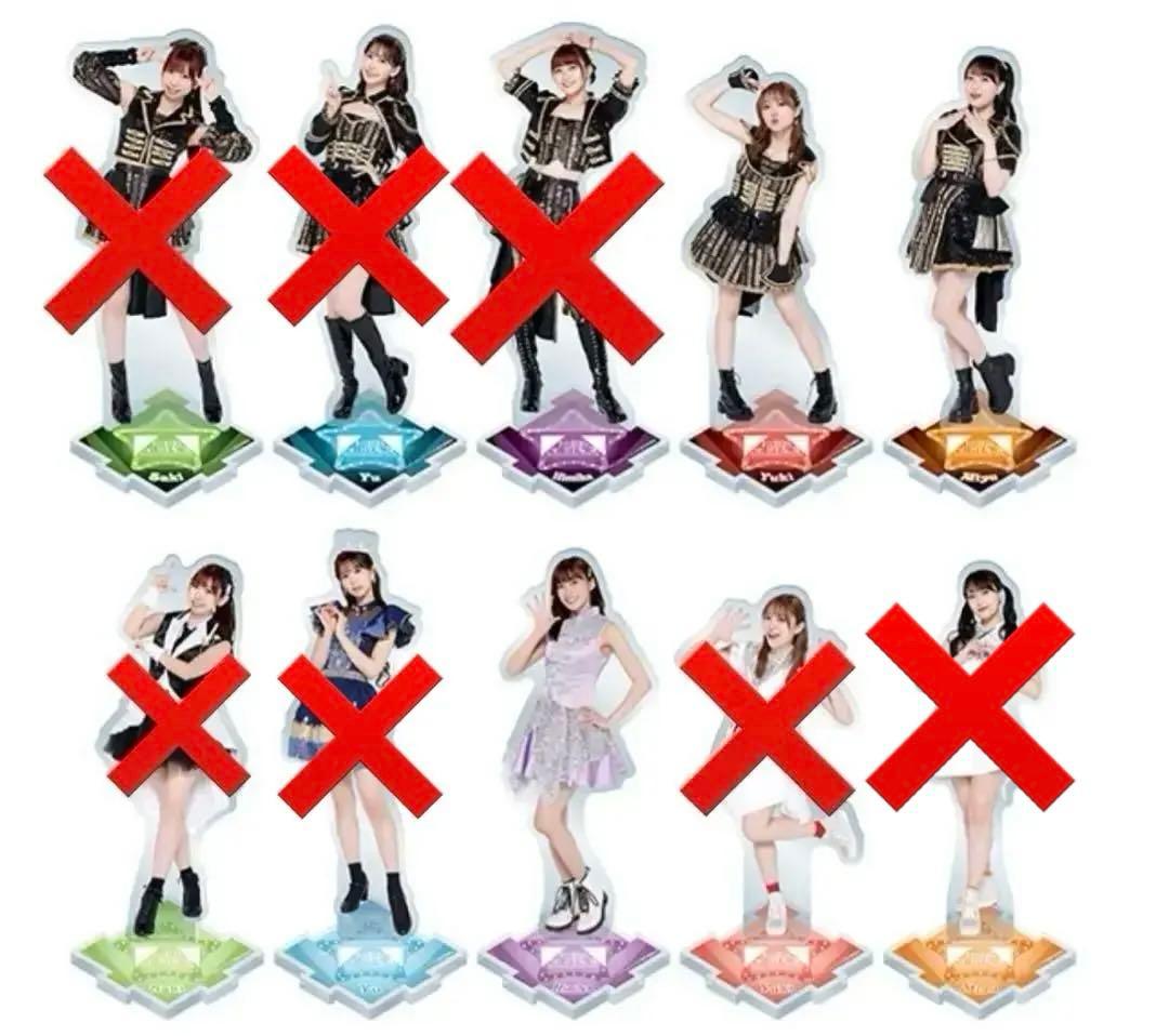 i Ris ドキュメンタリー映画 アクリルスタンド コンプリートセット新品、♥