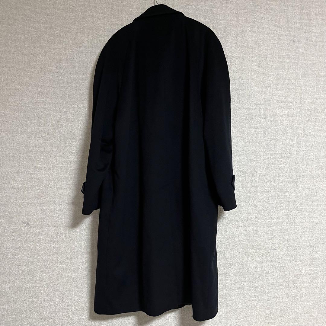 アレグロ ALLEGRPカシミヤ 100% ブラック ステンカラーコート 極美品