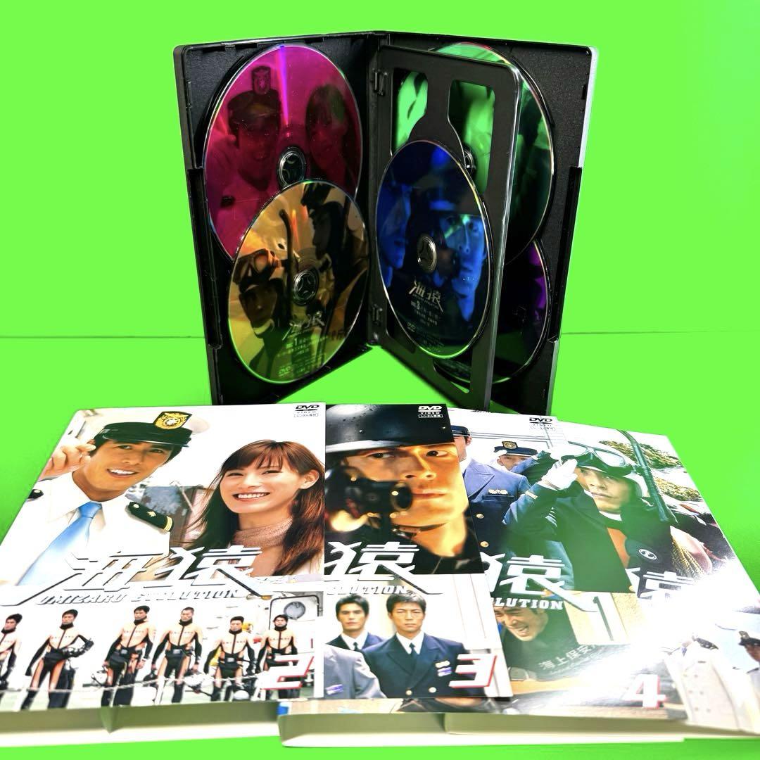ケース付 海猿 DVD TVドラマ 全5巻+劇場版4本 全巻セット（DVD