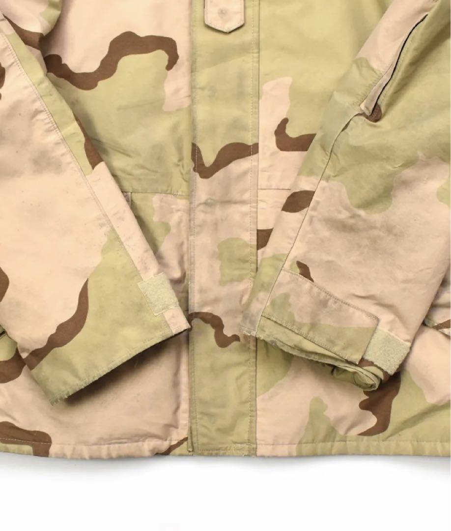米軍 ECWCS GEN1 GORE‑TEX パーカー 3Cデザートカモ L/R