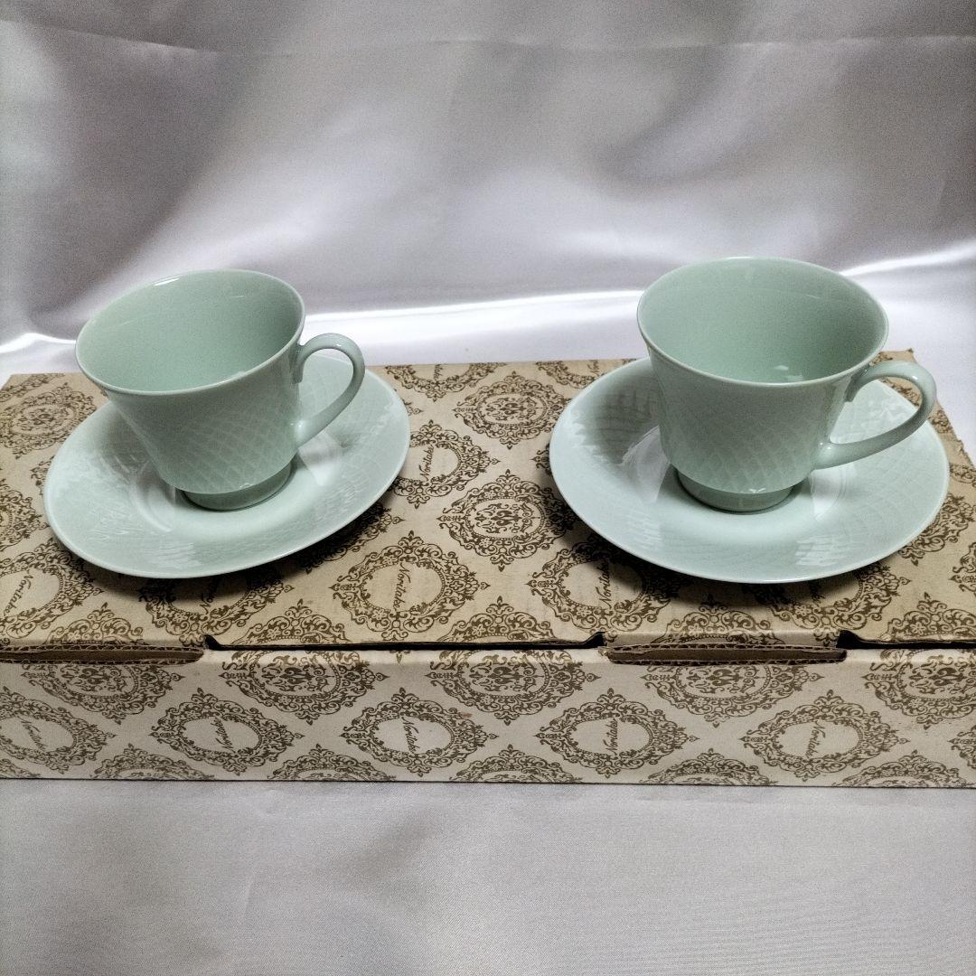 コーヒーカップ＆ソーサー2セットnoritake（ノリタケ）