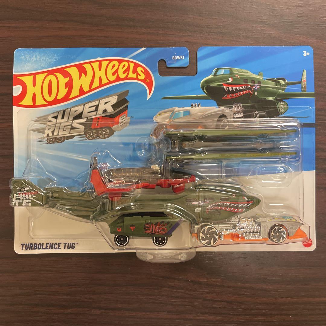 Hot Wheels スカイスノーリグとターボレンスリグ