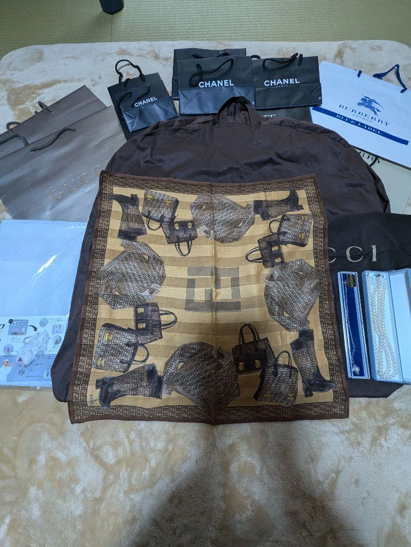 遺品整理 あこやパールネックレス・ココマークリング・フェンディー等まとめ売り