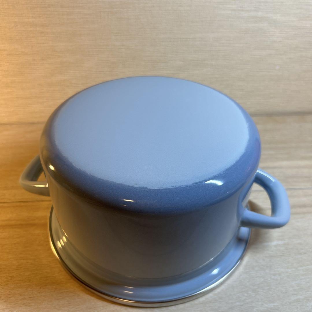 ルクルーゼ　EOS キャセロール　18cm コースタルブルー　鍋　両手鍋