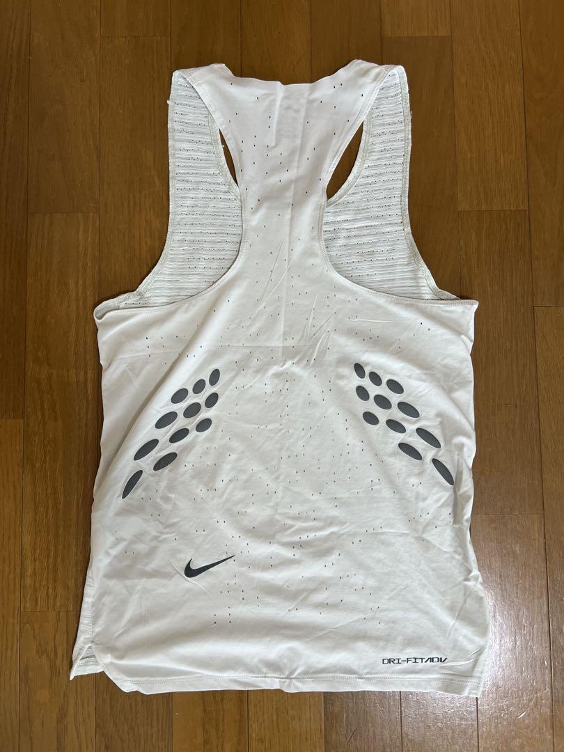Nike DRI-FIT ADV ホワイト タンクトップ