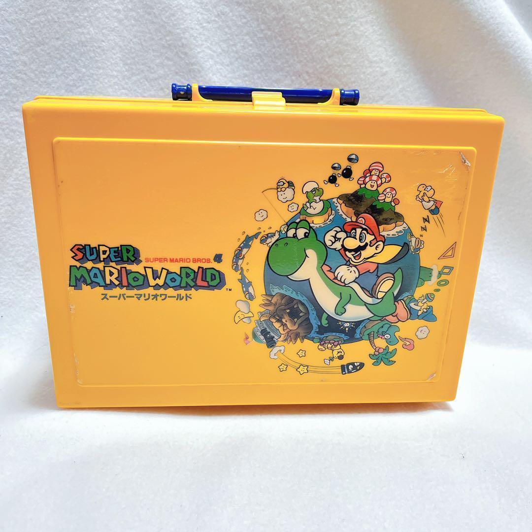 激安挑戦！！ レトロ ファミコン スーパーマリオワールド カセットケース 家庭用ゲームソフト
