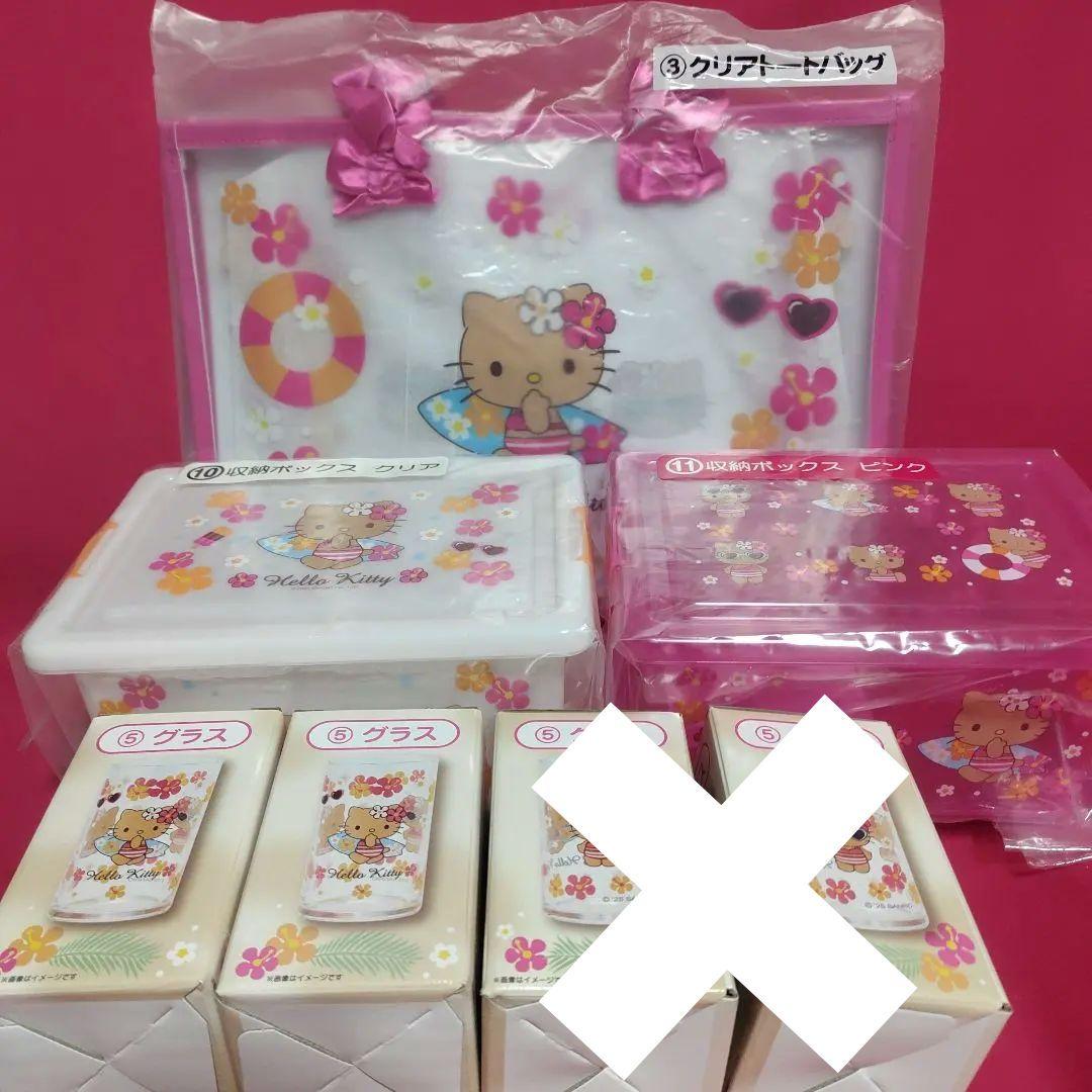 サンリオ ハローキティ当りくじ 日焼けキティ クリアトート