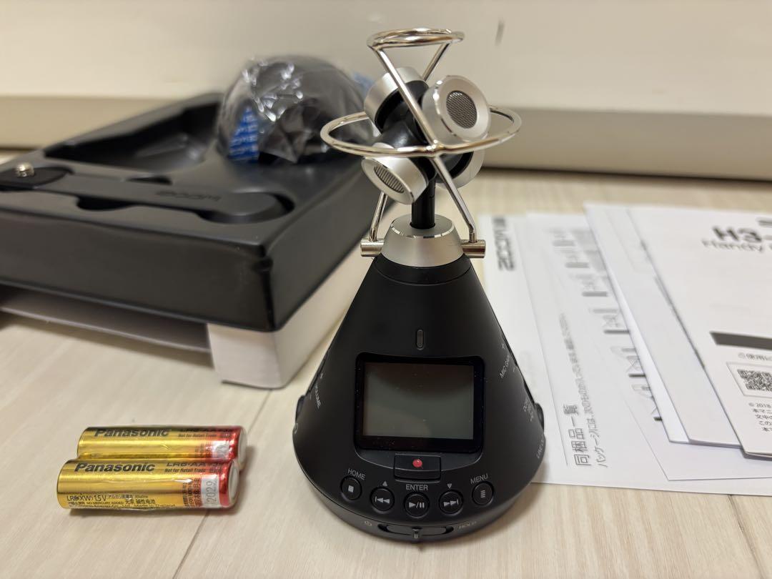 【中古】ZOOM HR-V3 アンビソニックマイク 360度 VR