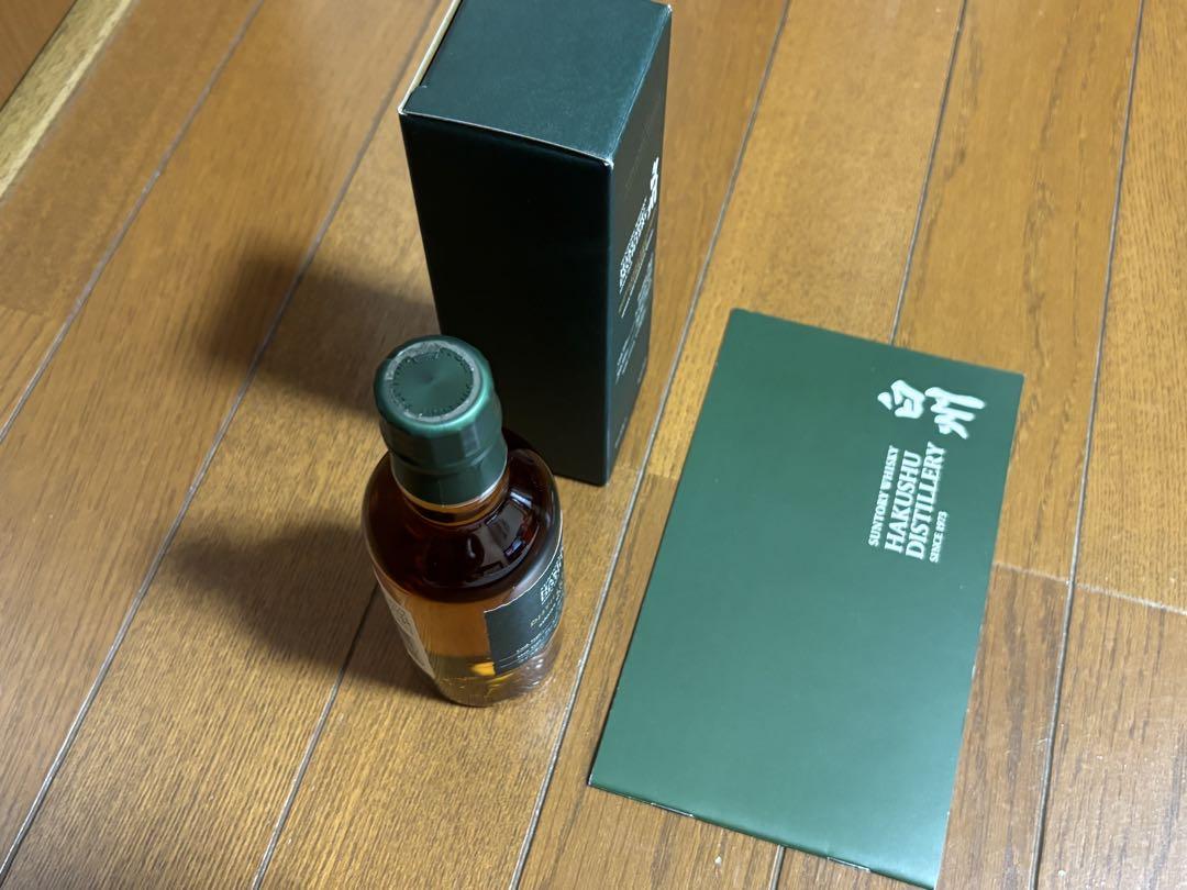サントリー白州蒸留所限定180ml 未開封