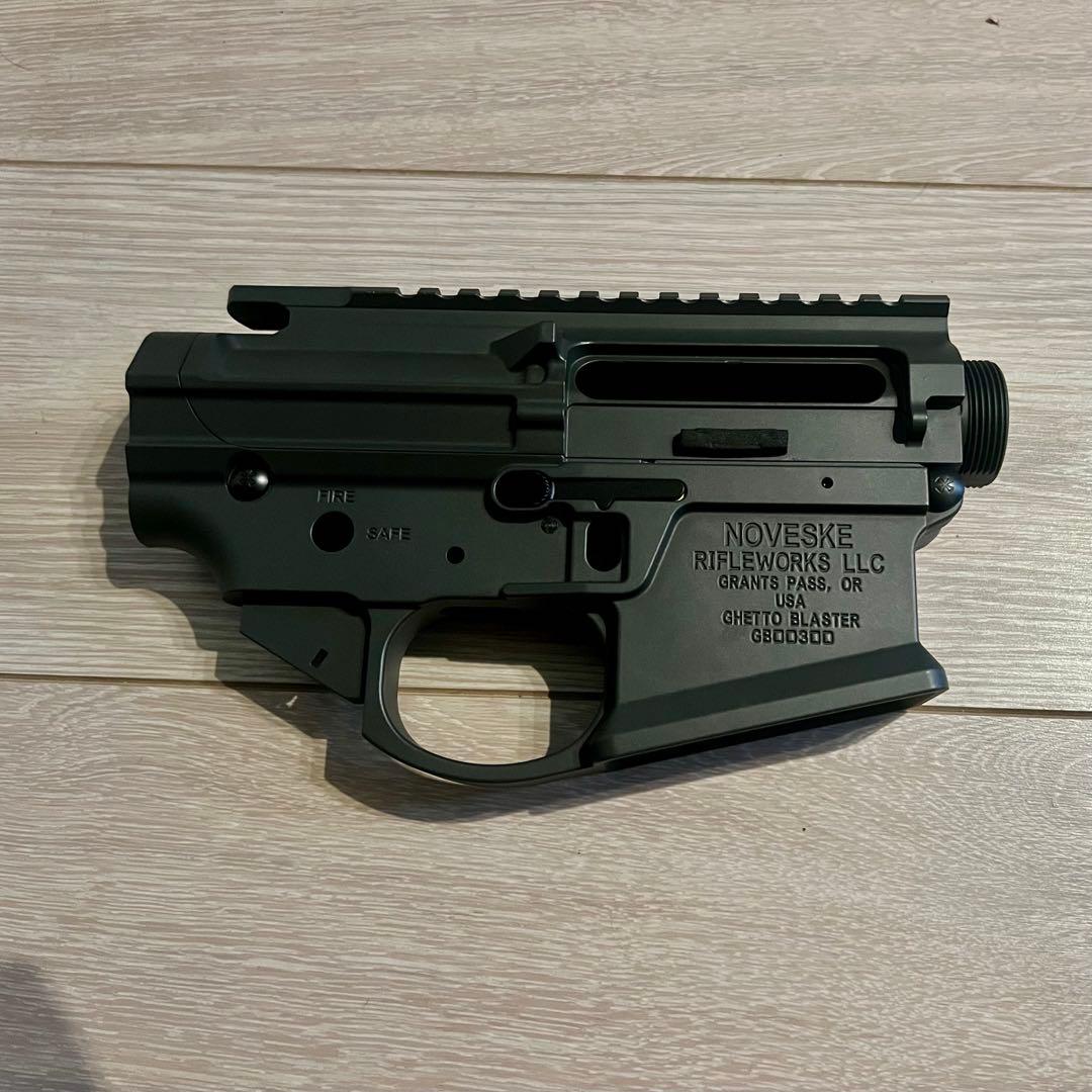 ハンドガード付きマルイ MWS用NOVESKE N4 レシーバーセット目立った傷や汚れなし