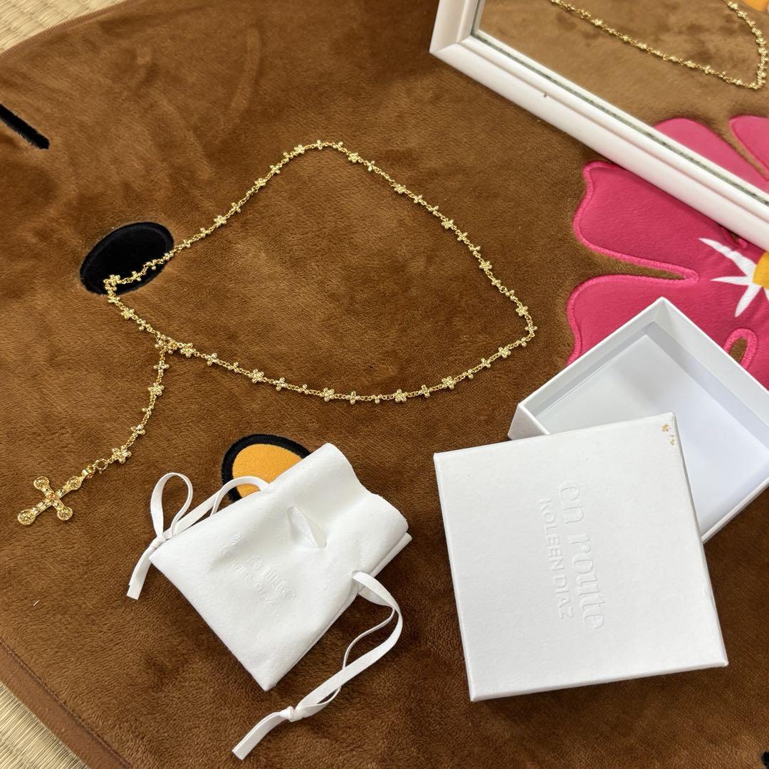 【新品】en route jewelry 十字架ネックレス