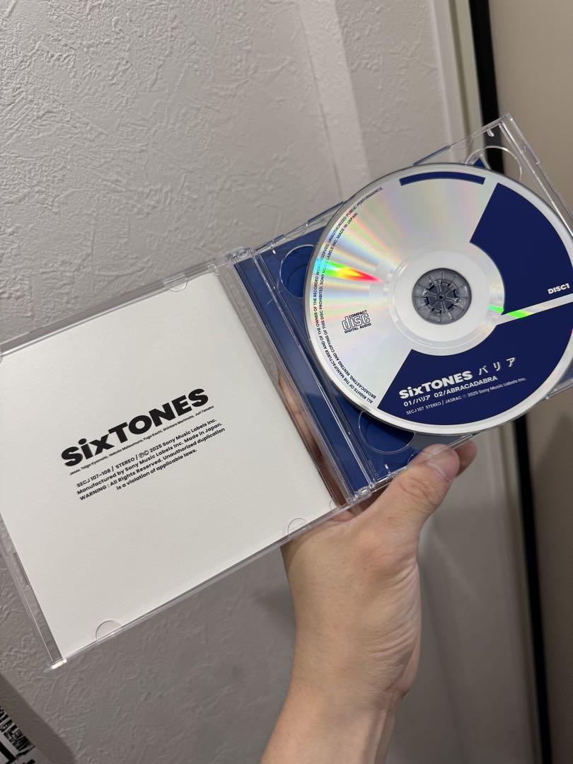 SixTONES バリア CD DVD Amazon.co.jp: バリア (初回盤) (CD+DVD) (特典なし): ミュージック
