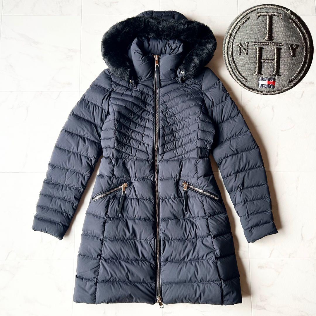 TOMMY HILFIGER 3way ロングダウンジャケット　黒　S