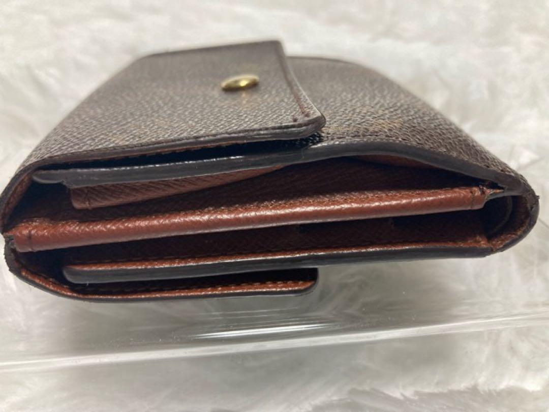 美品 ルイヴィトン モノグラム ポルトモネ ビエ カルトクレディ 財布 Wホック