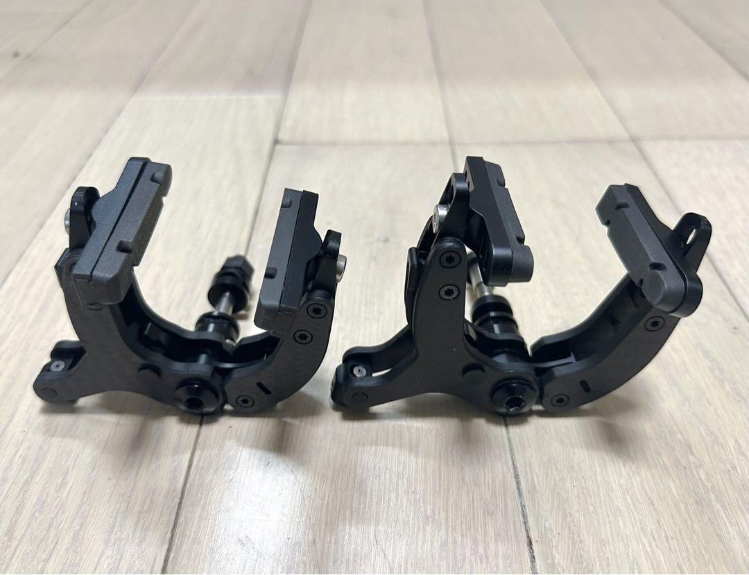 SUNCORDブロンプトン用キャリパーブレーキ カーボン+アルミ 美 SUNCORDブロンプトン用キャリパーブレーキ カーボン+アルミ 美
