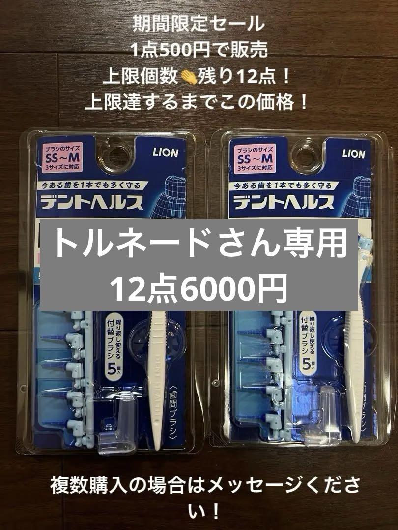 LIONデントヘルス　歯間ブラシ