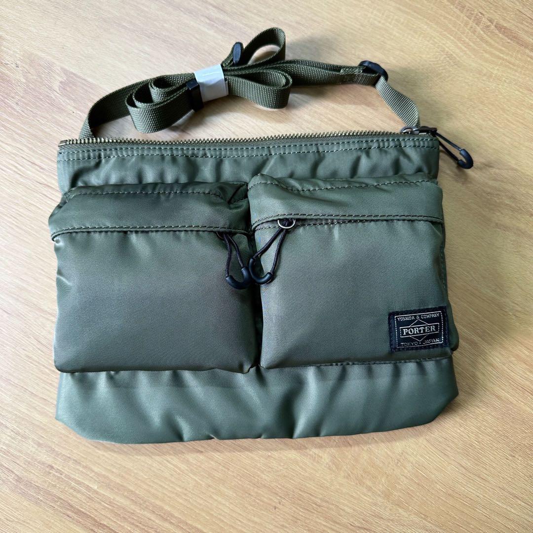 PORTER サコッシュ オリーブ色