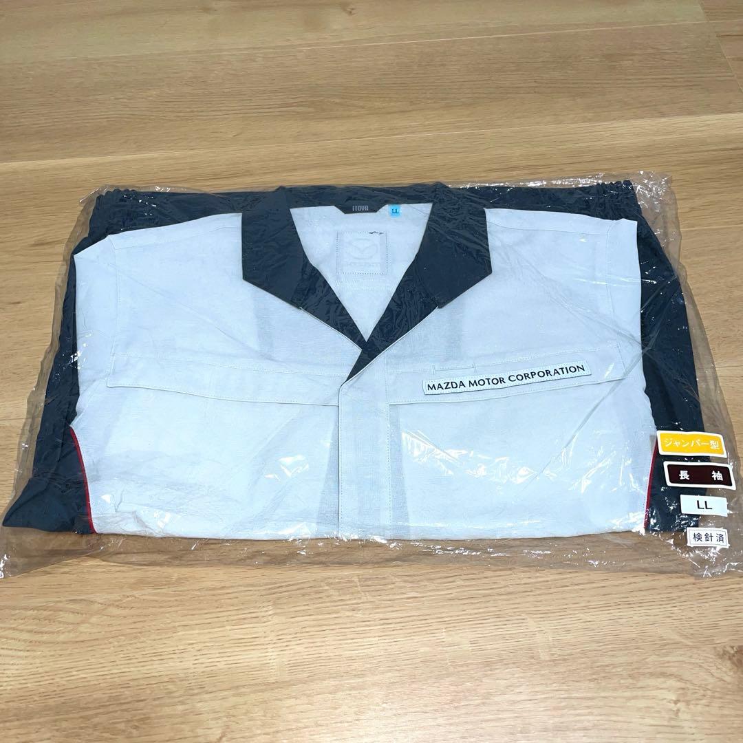 Mazdaマツダ100周年記念　作業着　Lサイズ マツダ100周年特別記念車に込められた思いとは。標準モデルとの