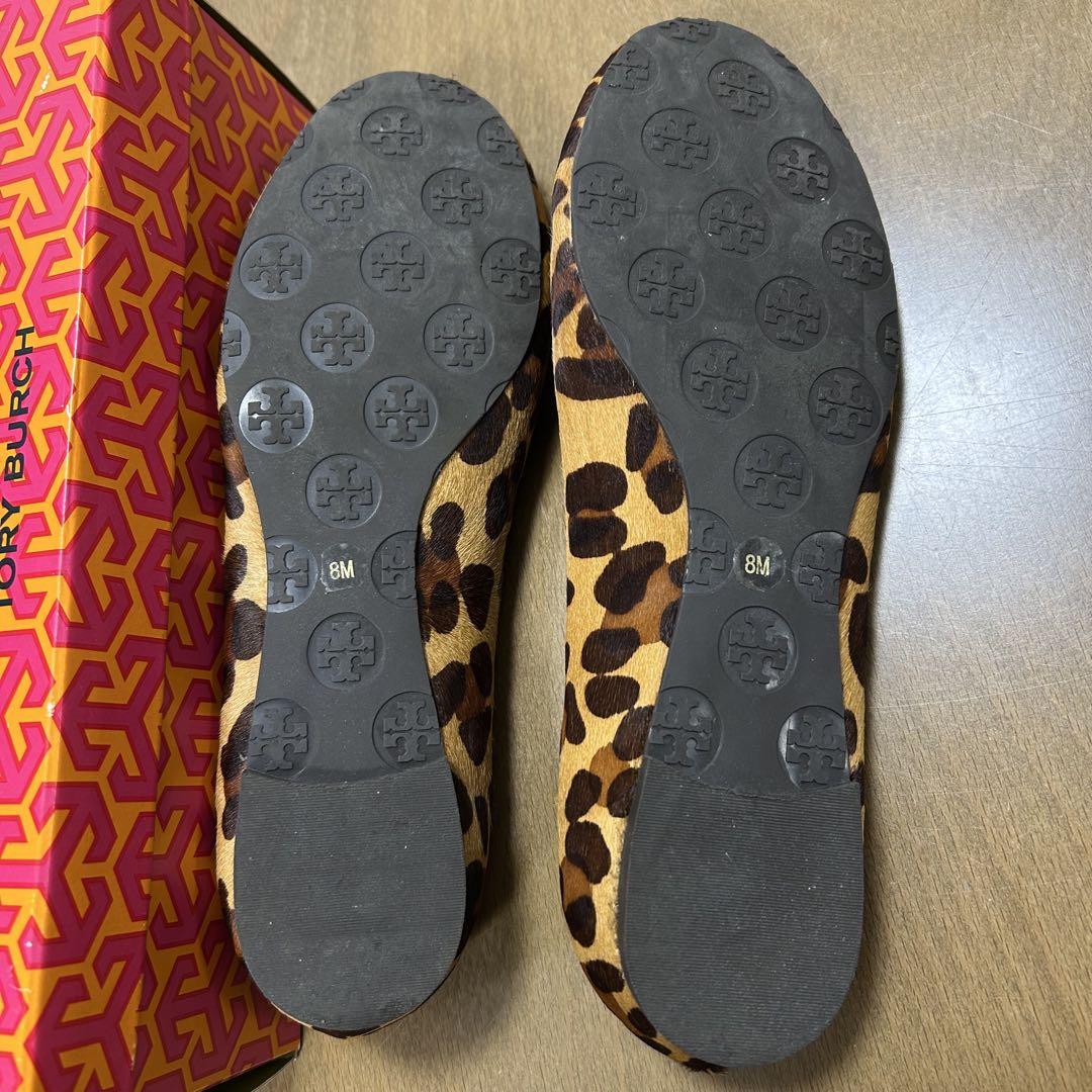 TORY BURCH パンプス レオパード柄 ハラコ 8M TORY BURCH パンプス レオパード柄 ハラコ 8M - メルカリ