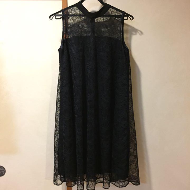 33%割引ブラック系,FREE SIZE超高品質で人気の 総レースパーティー ...