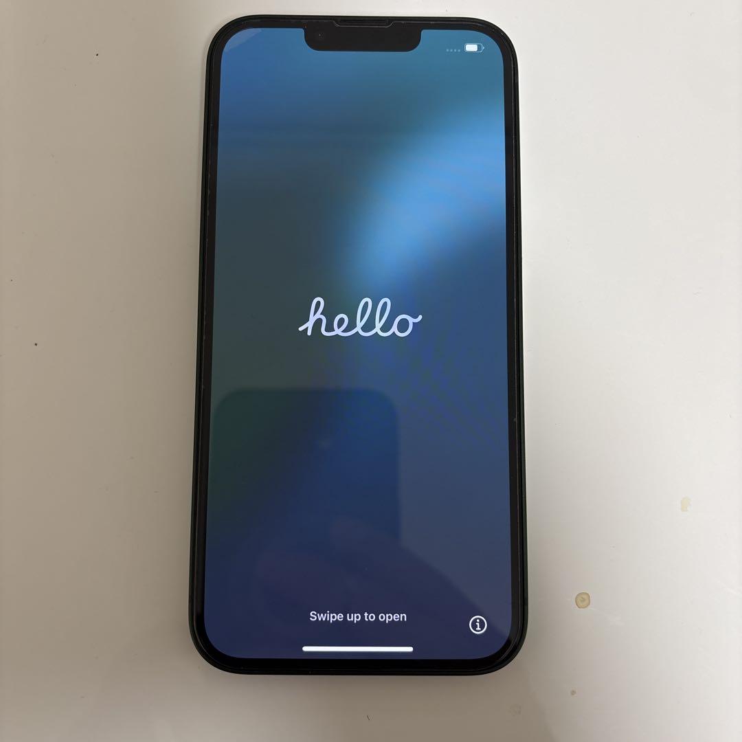 iPhone13 256G 本体 グリーン 箱付
