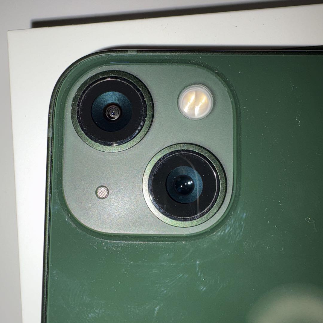 iPhone13 256G 本体 グリーン 箱付