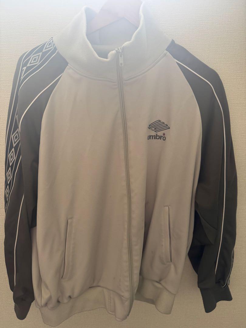 umbro ジャケット XL ホワイト/グレー