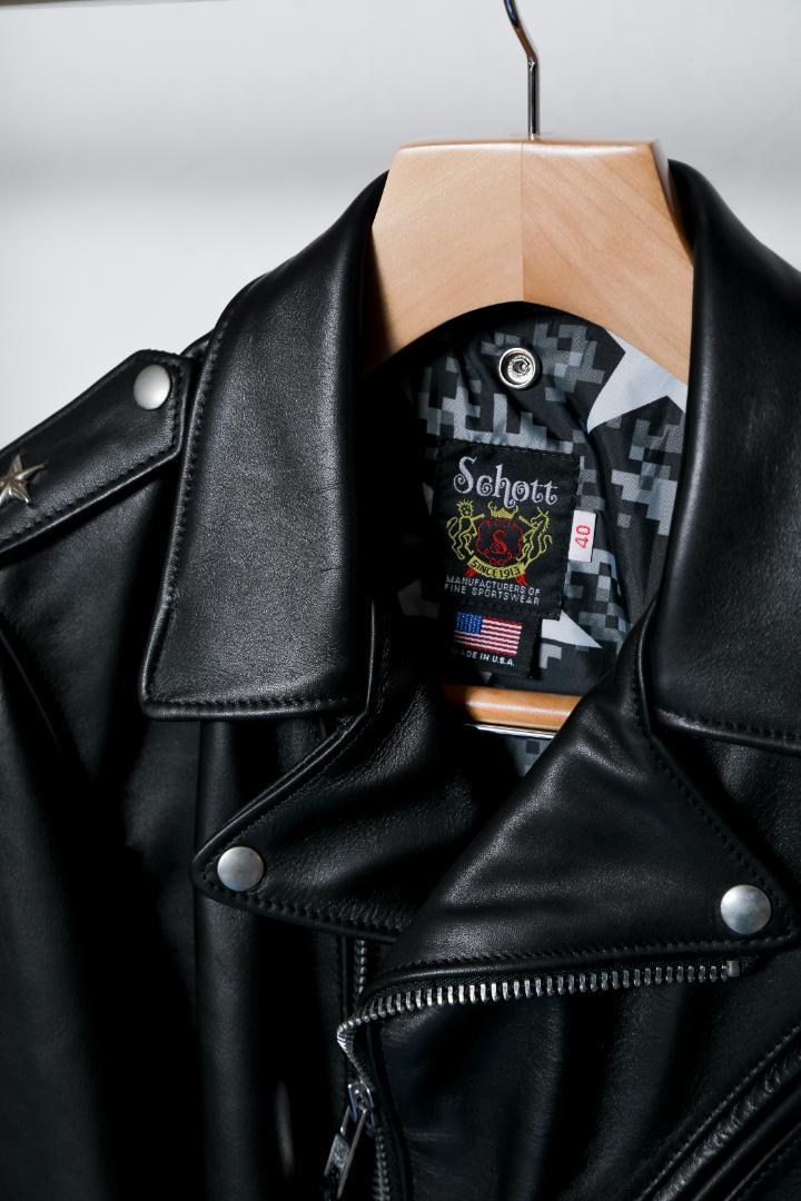 新品 SOPH × Schott ソフ ショット レザーライダースジャケット 新品 SOPH × Schott ソフ ショット レザーライダースジャケット