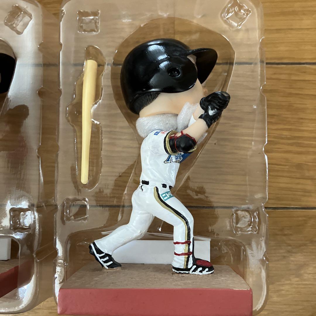 日本ハムファイターズ ボブルヘッド 王柏融 ノーマル・金バット