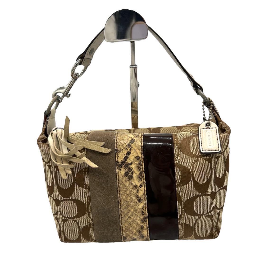 良品749 COACH Accessory porch - メルカリ