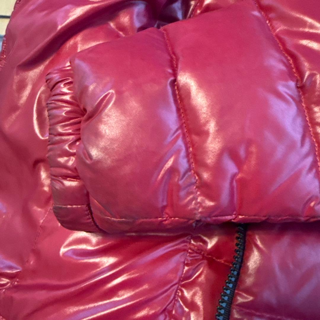 モンクレール 赤 ダウンコート 104cm モンクレール 赤 ダウンコート 104cm