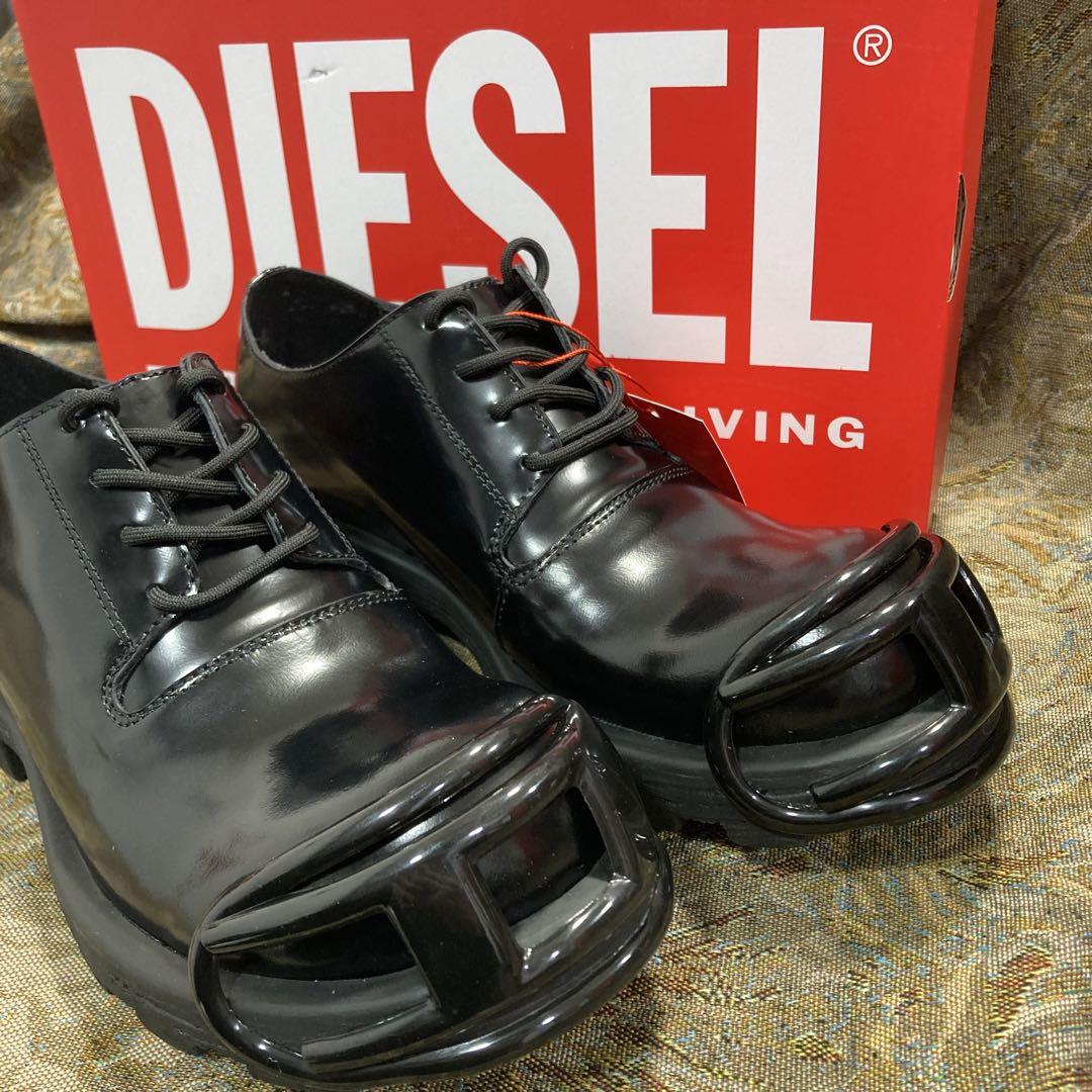 DIESEL D-Hammer So D カウレザーレースアップシューズ 41 DIESEL D-Hammer So D カウレザーレースアップシューズ 41