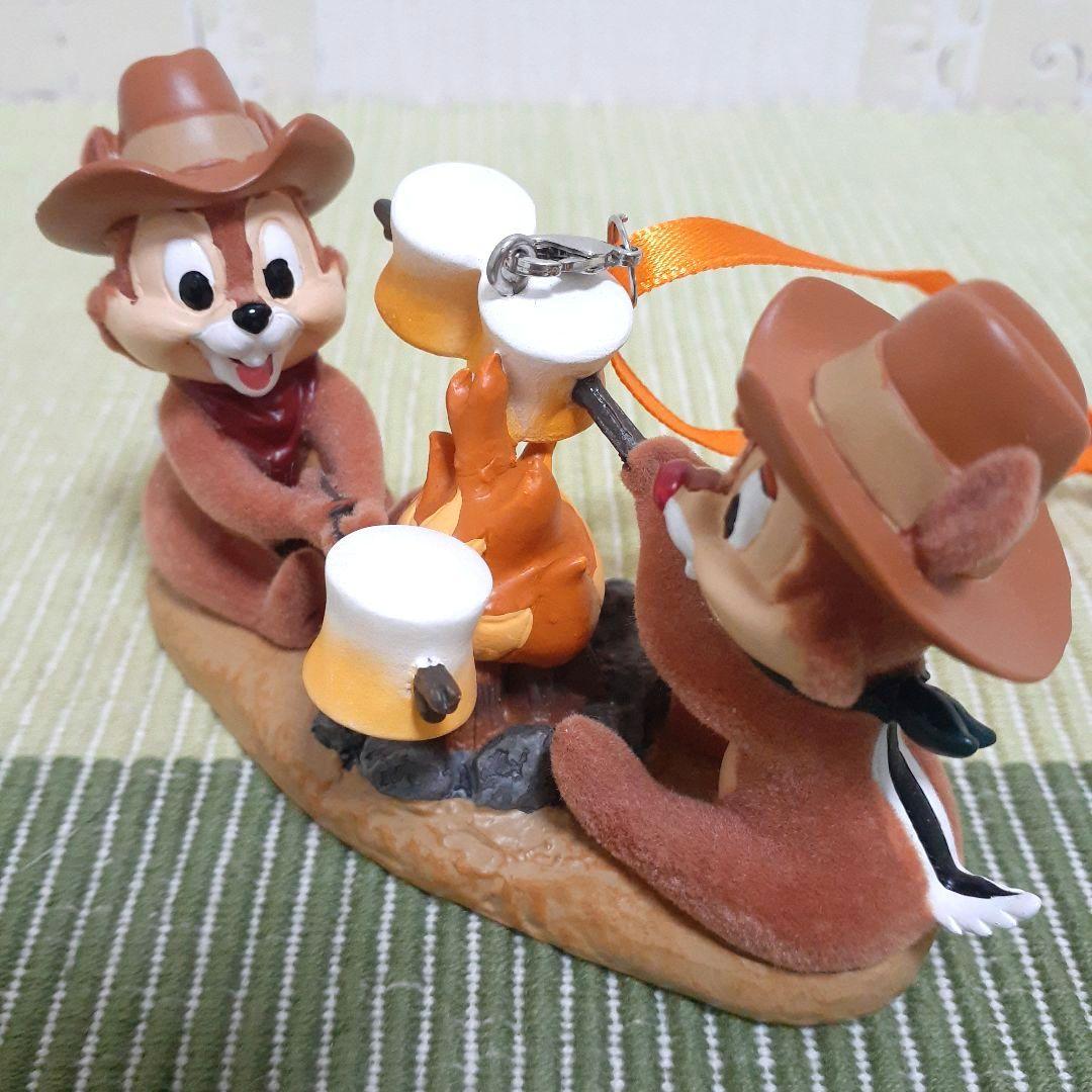 ディズニー チップ デール オーナメント キャンプ どんぐり