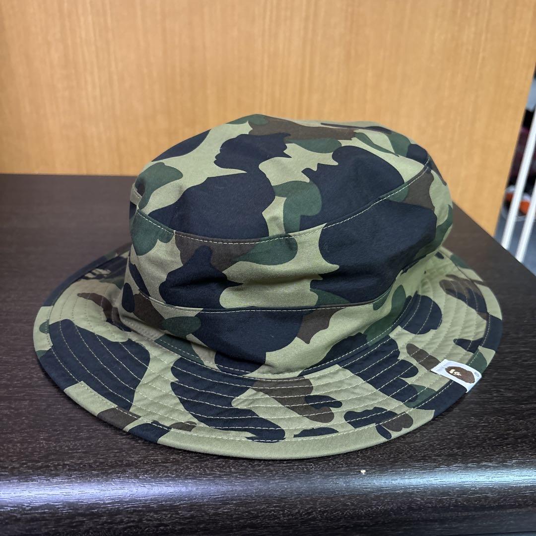 芸能人愛用 アベイシングエイプ GORE-TEX ゴアテックス バケットハット Lサイズ 帽子