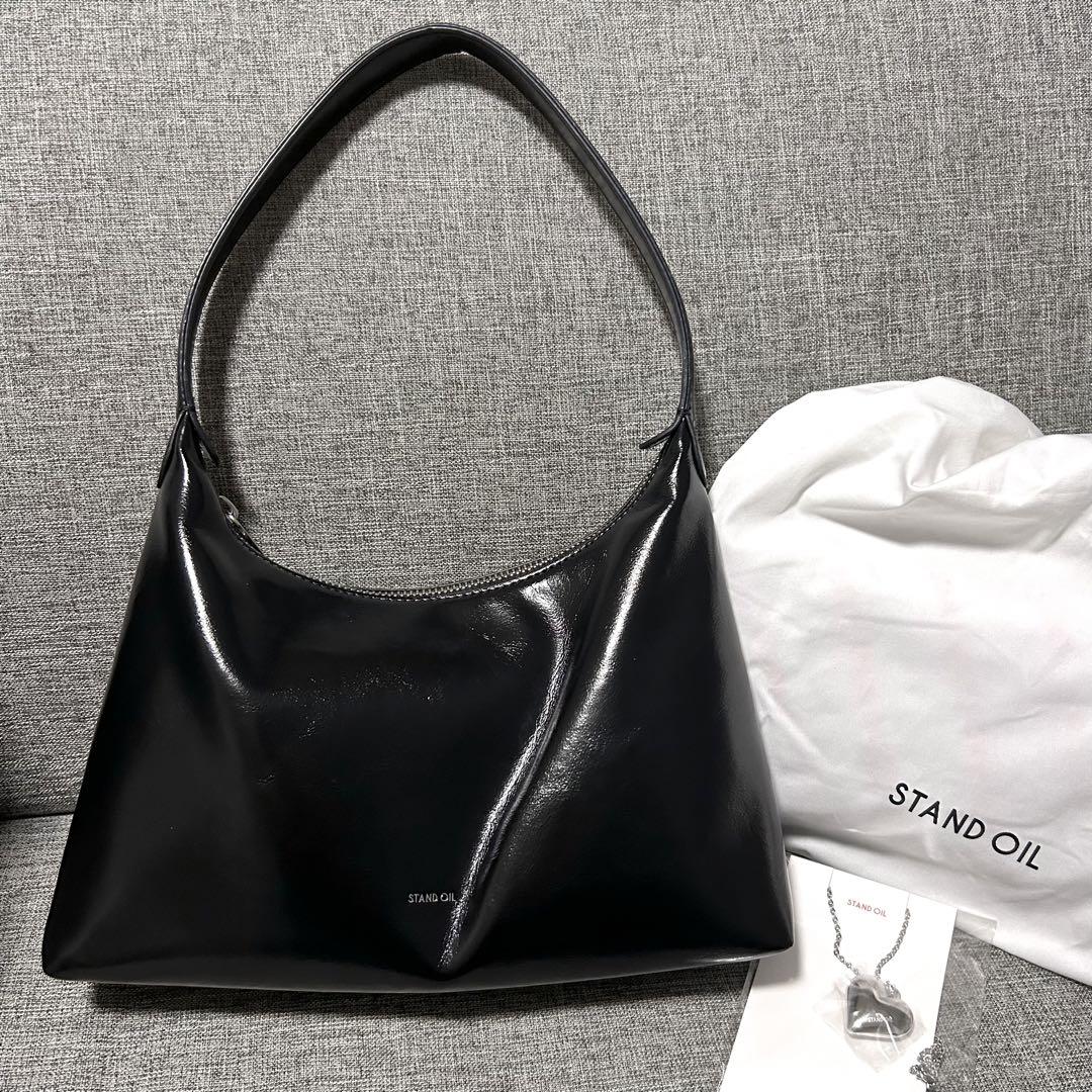 stand oil スタンドオイル plump bag プランプバッグ ブラック