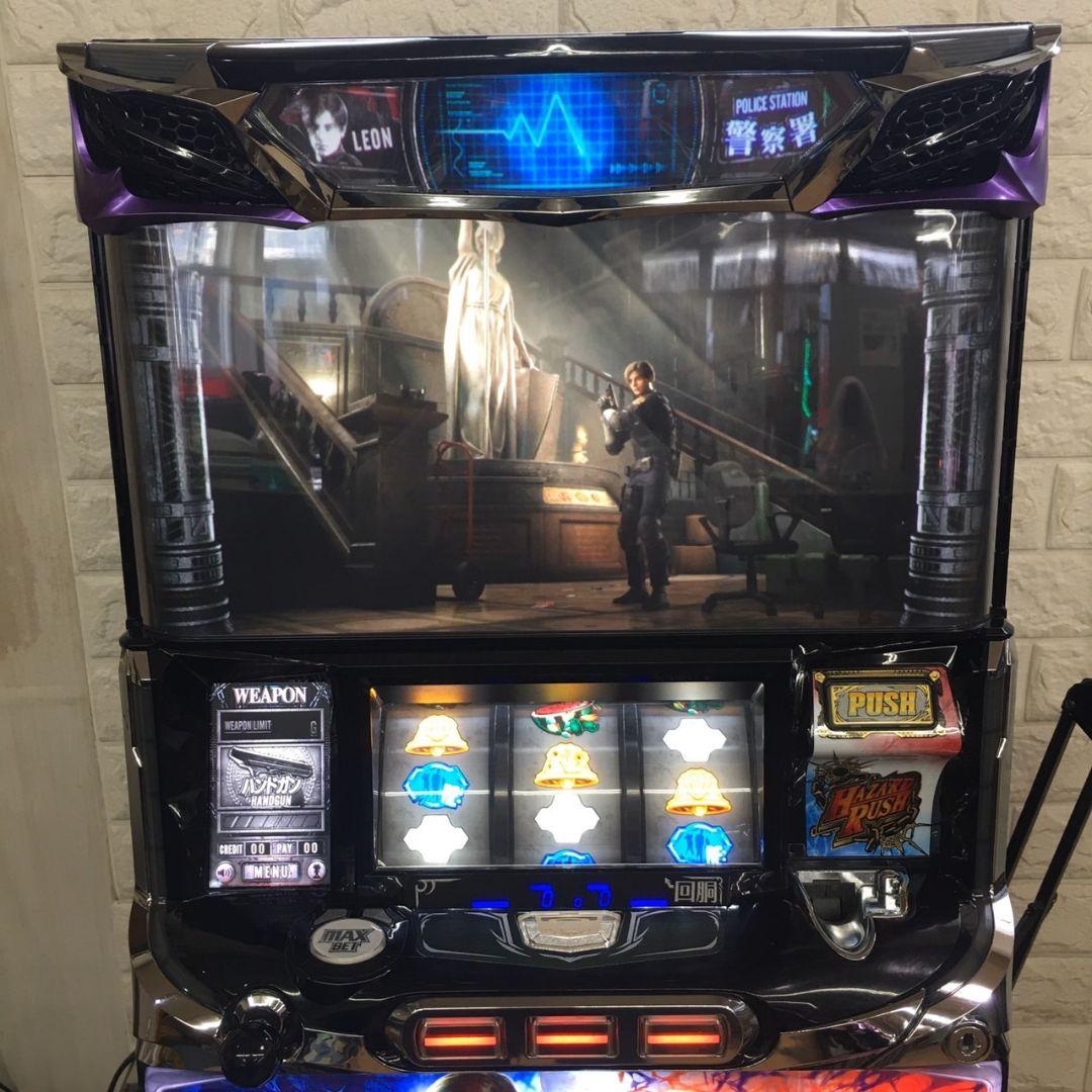 ぴ　バイオハザードRE:2 中古　ボリューム・コイン不要機付　アデリオン 送料無料 バイオハザードRE:2 中古 ボリューム付 コイン不要機OP