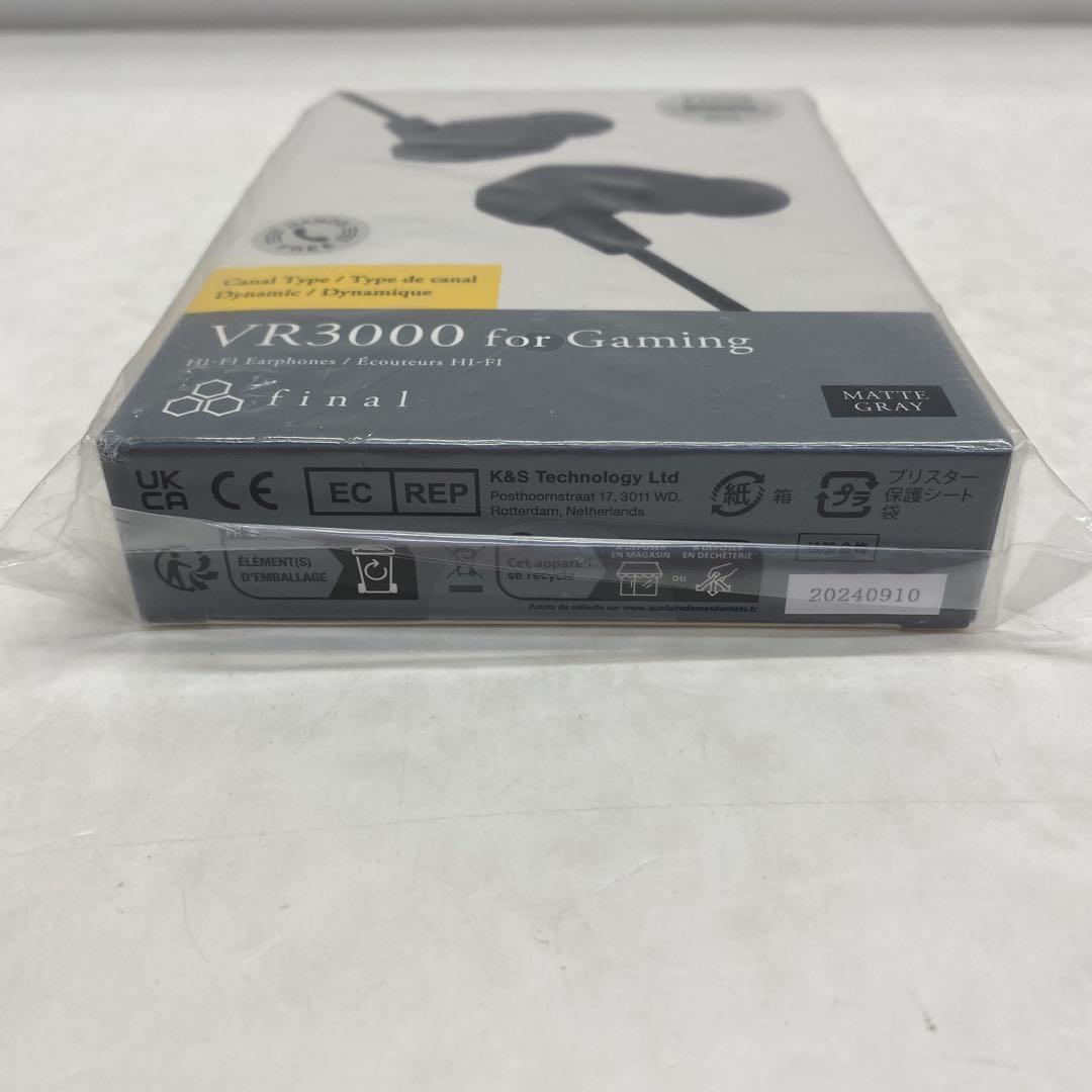52□finalイヤホンVR3000 for Gaming RI0707-2