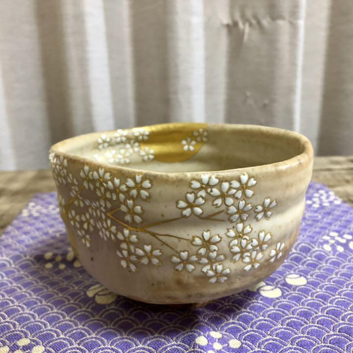 在庫あ定番 ミカコ様専用 桜絵茶碗 共箱 rLTOJ-m10605714497 茶道具 福森阿也 新作登場格安