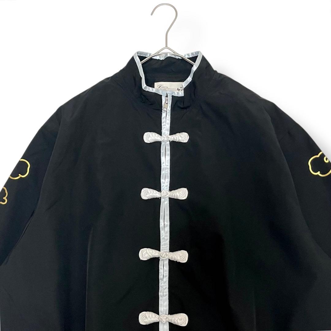 新品未使用✨Favorite オリジナル まかぎさんコラボ お狐チャイナブルゾン 新品未使用✨Favorite オリジナル まかぎさんコラボ お狐チャイナブルゾン