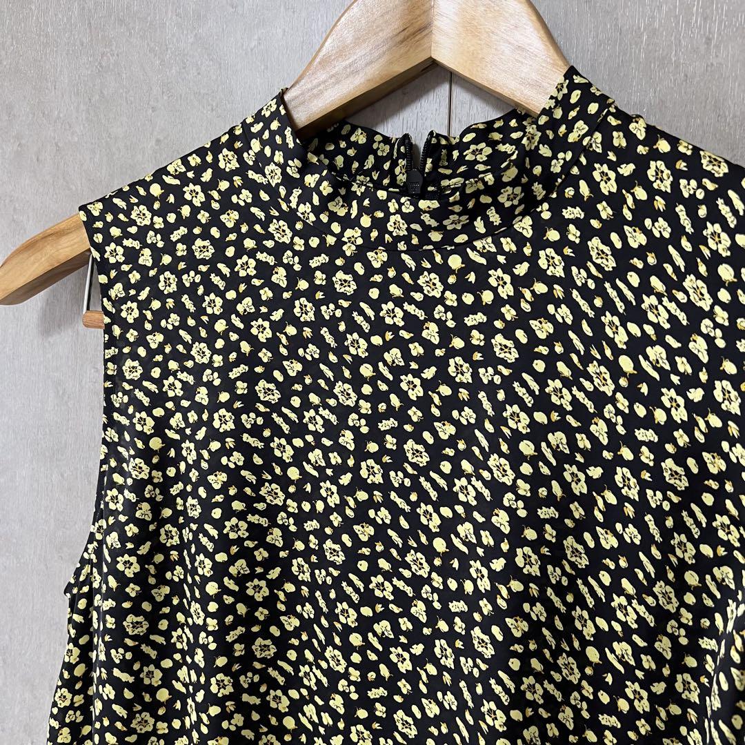 美品】イエナ フラワーノースリーブワンピース 花柄 - メルカリ