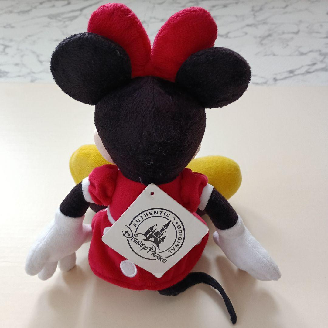 【名入れ無料】 ☆ディズニーランド/Paris☆ ミッキー&ミニーぬいぐるみ【タグ クリアファイル