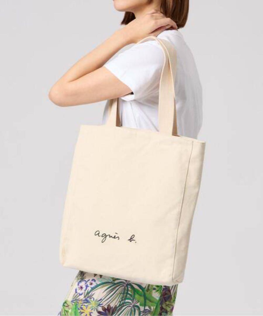 完売‼️WEB限定‼️新品タグ付き‼️agnès b.アニエスベー　トートバッグ　A4