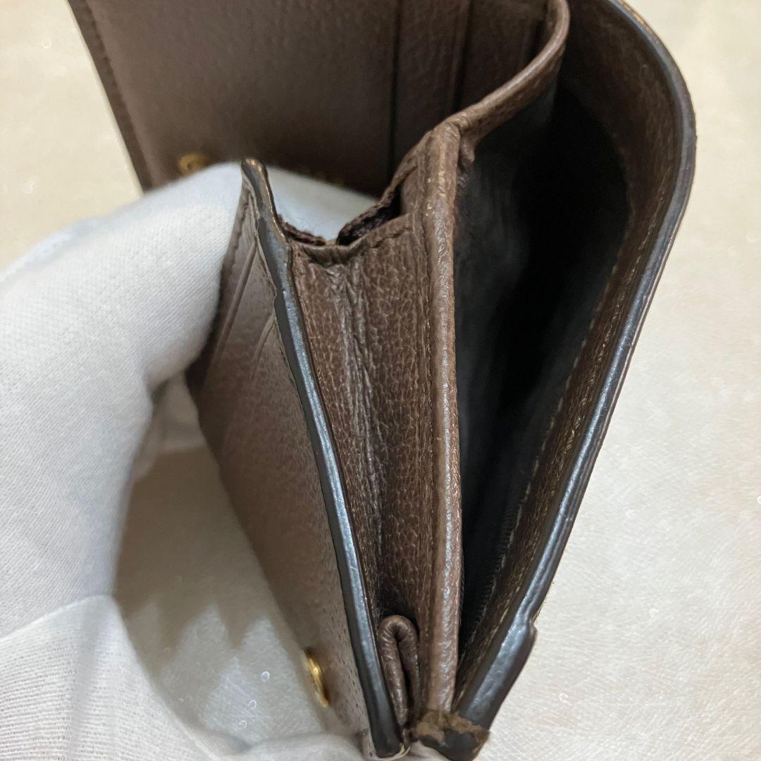 極美品　GUCCI　 グッチ 折り財布 ディズニードナルド GGスプリーム