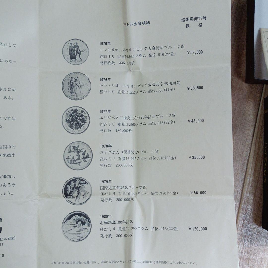 41%割引最新な カナダ100ドル金貨 1980年北極諸島100年記念 1/2 水道管が破裂 カナダ100ドル金貨 1980年北極諸島100年記念 22k 1/2オンス 旧貨幣/金貨/銀貨/記念硬貨