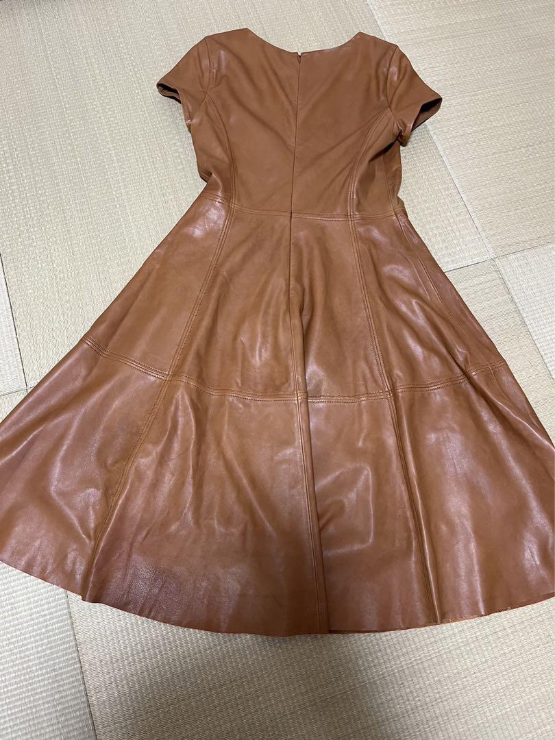 ラルフローレン　ワンピース　半袖　レザー　新品