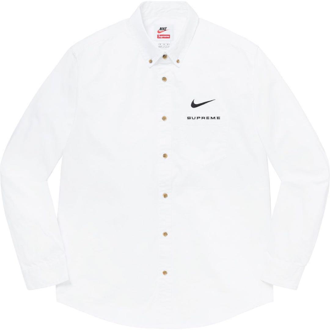 ☆Supreme☆ Nike® Cotton Twill Shirt