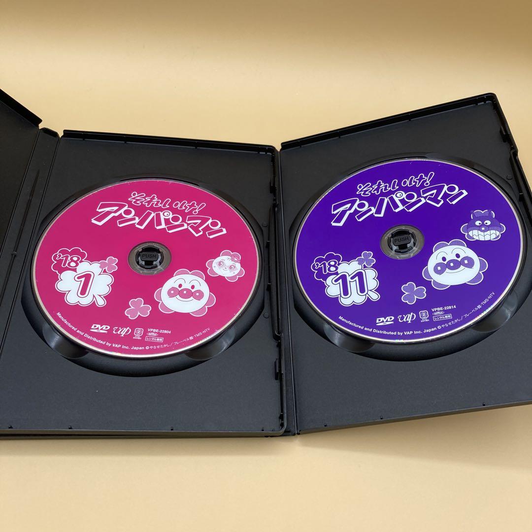 それいけ!アンパンマン 2018   未完結 それいけ！アンパンマン DVD 2本 2018 ①・⑪ - メルカリ